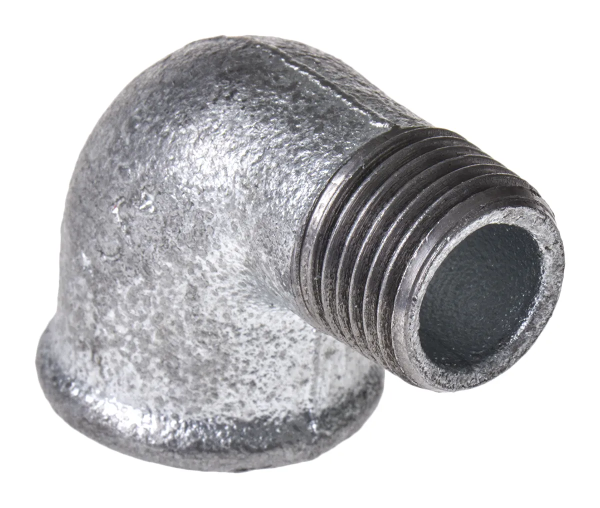 Raccordo in ferro malleabile Georg Fischer, a Gomito di 90°