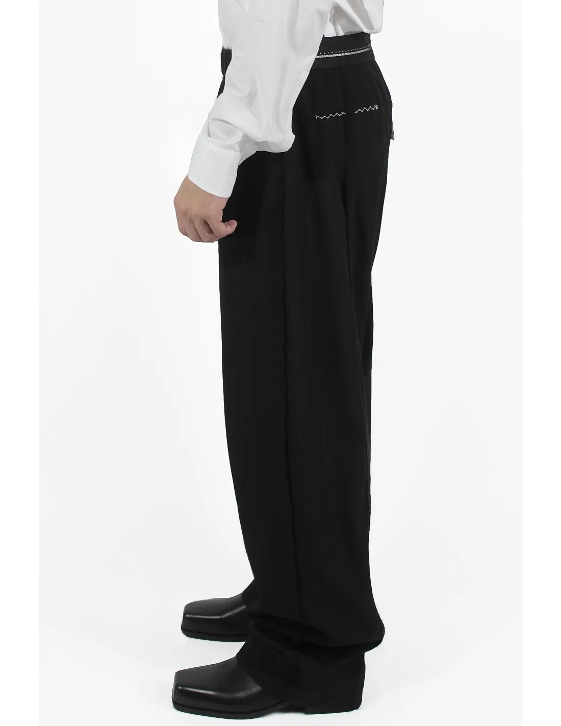   Raw Edge Pants 