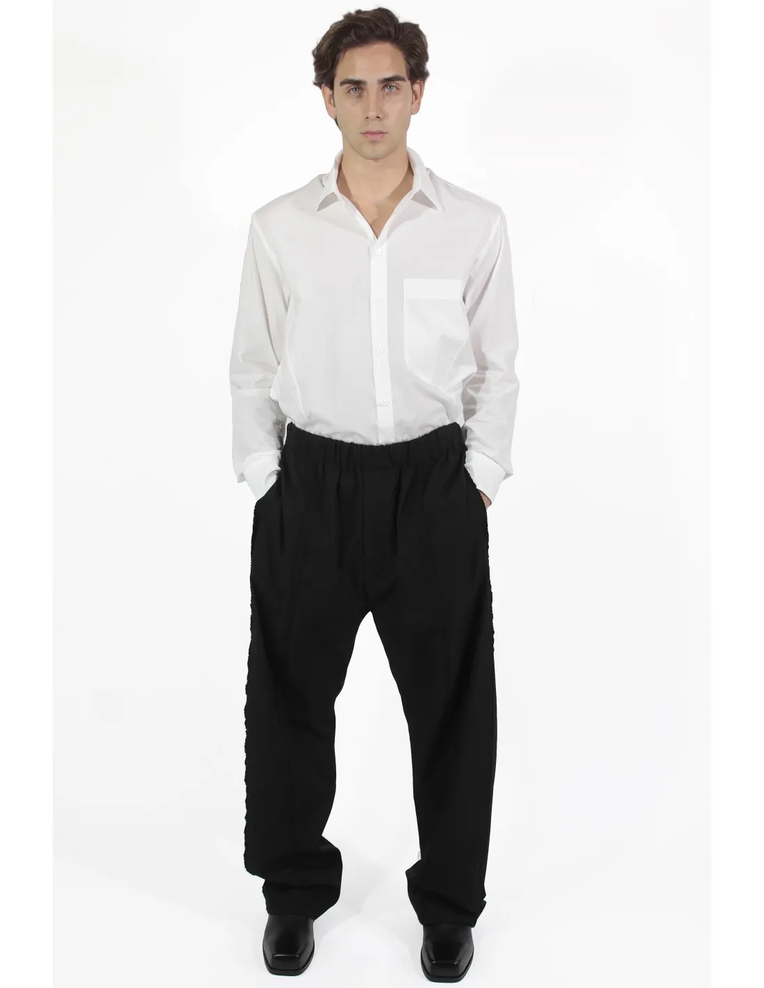  Raw Edge Pants 