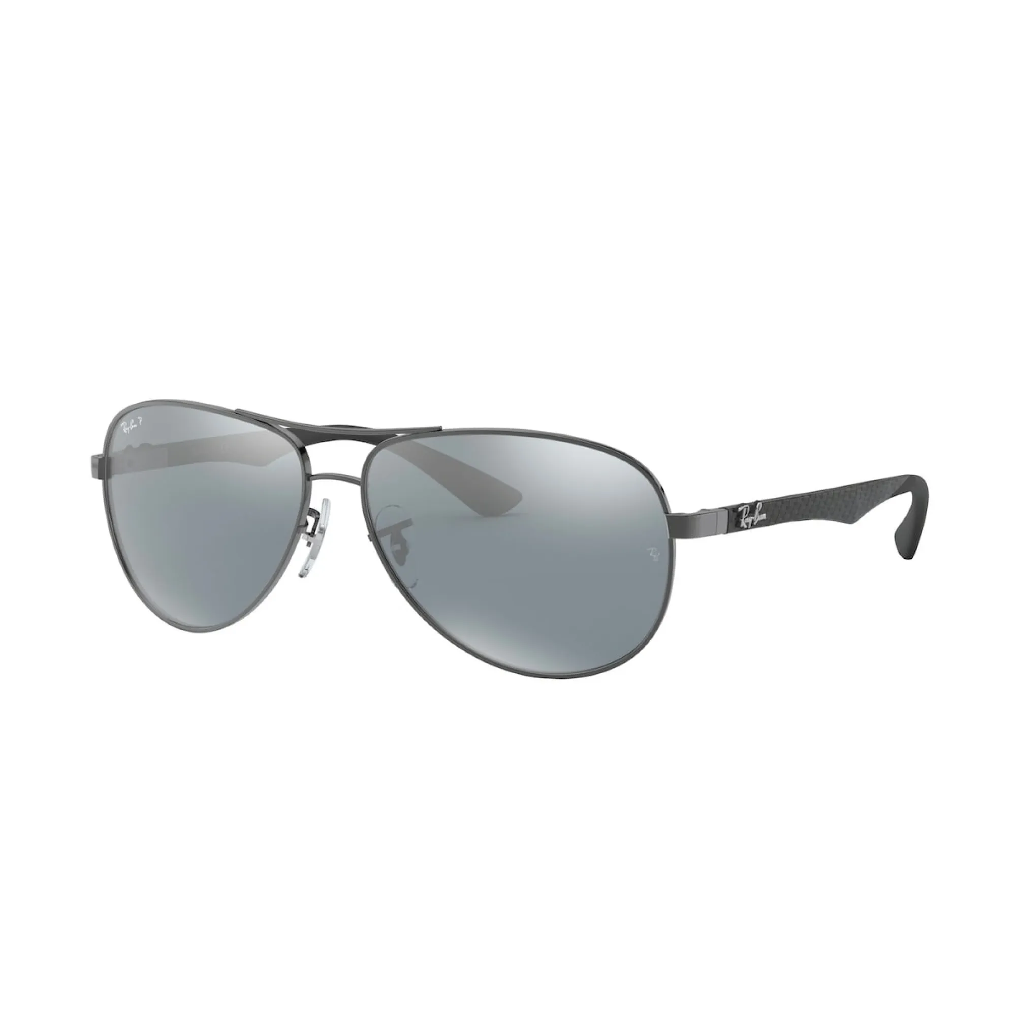   Ray-Ban RB 8313 Carbon Fibre 004/K6 Canna Di Fucile Lucida | Occhiale Da Sole Uomo 