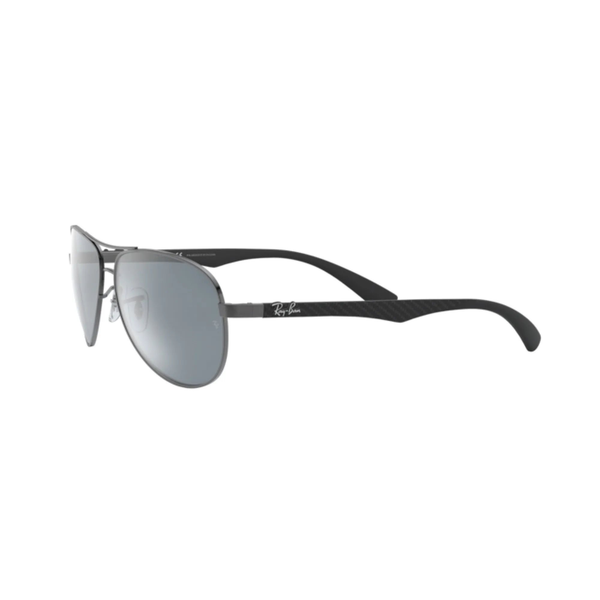  Ray-Ban RB 8313 Carbon Fibre 004/K6 Canna Di Fucile Lucida | Occhiale Da Sole Uomo 