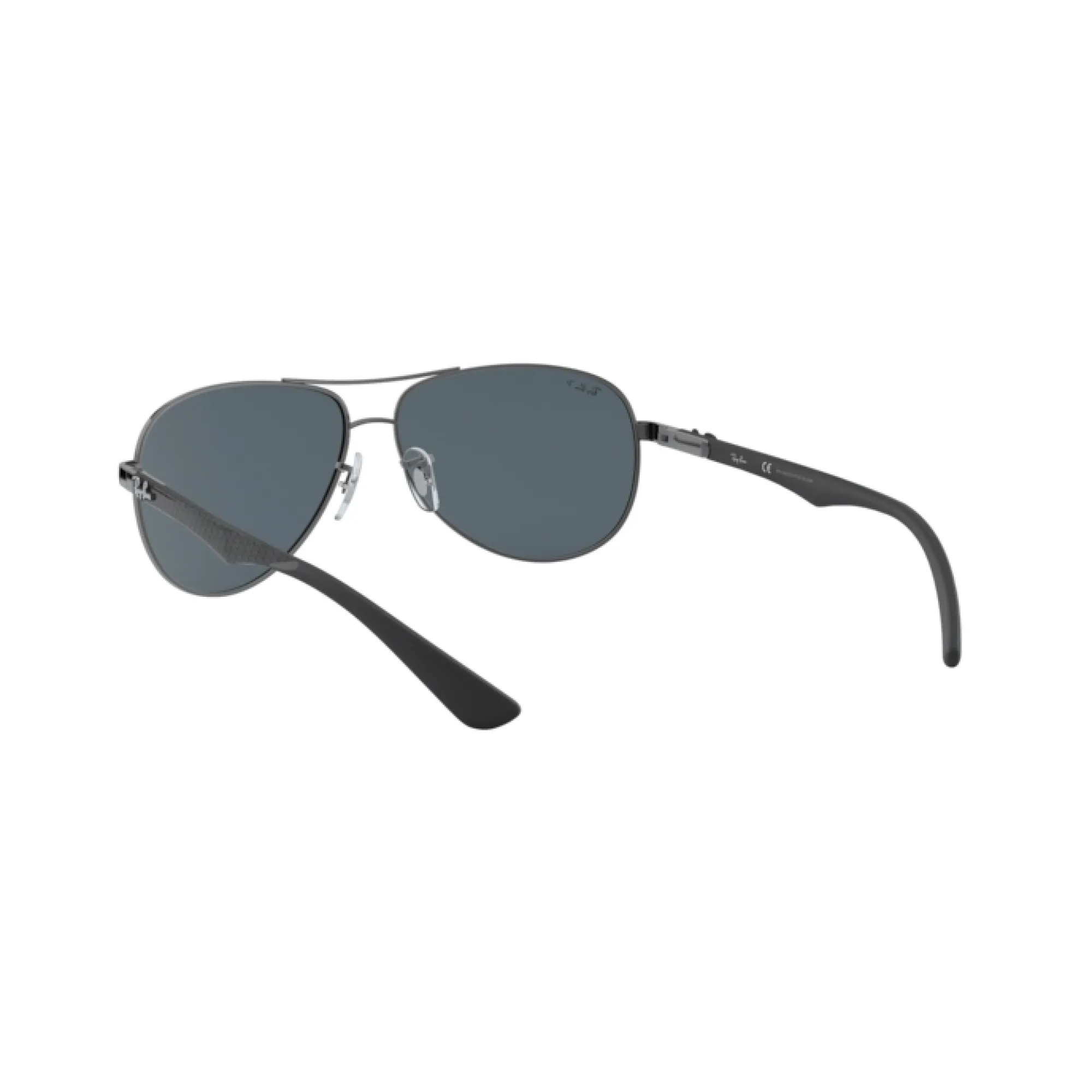   Ray-Ban RB 8313 Carbon Fibre 004/K6 Canna Di Fucile Lucida | Occhiale Da Sole Uomo 
