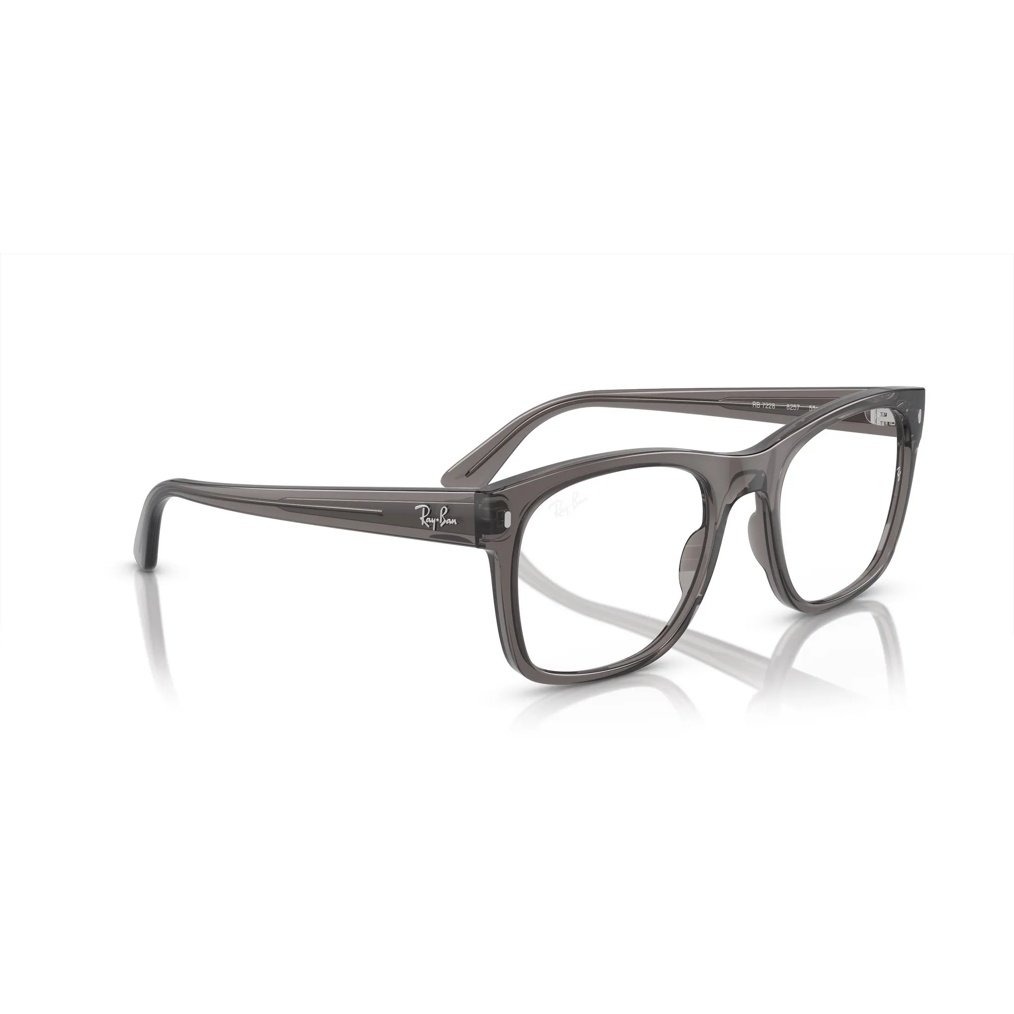   Ray-Ban RX 7228 - 8257 Grigio Scuro Opalino | Occhiale Da Vista Unisex 