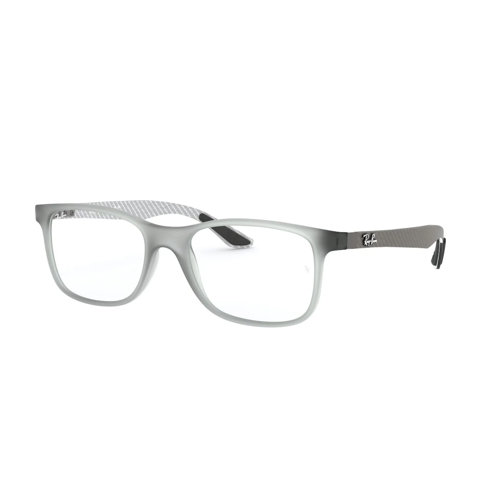   Ray-Ban RX 8903 - 5244 Grigio Opaco Trasparente | Occhiale Da Vista Uomo 