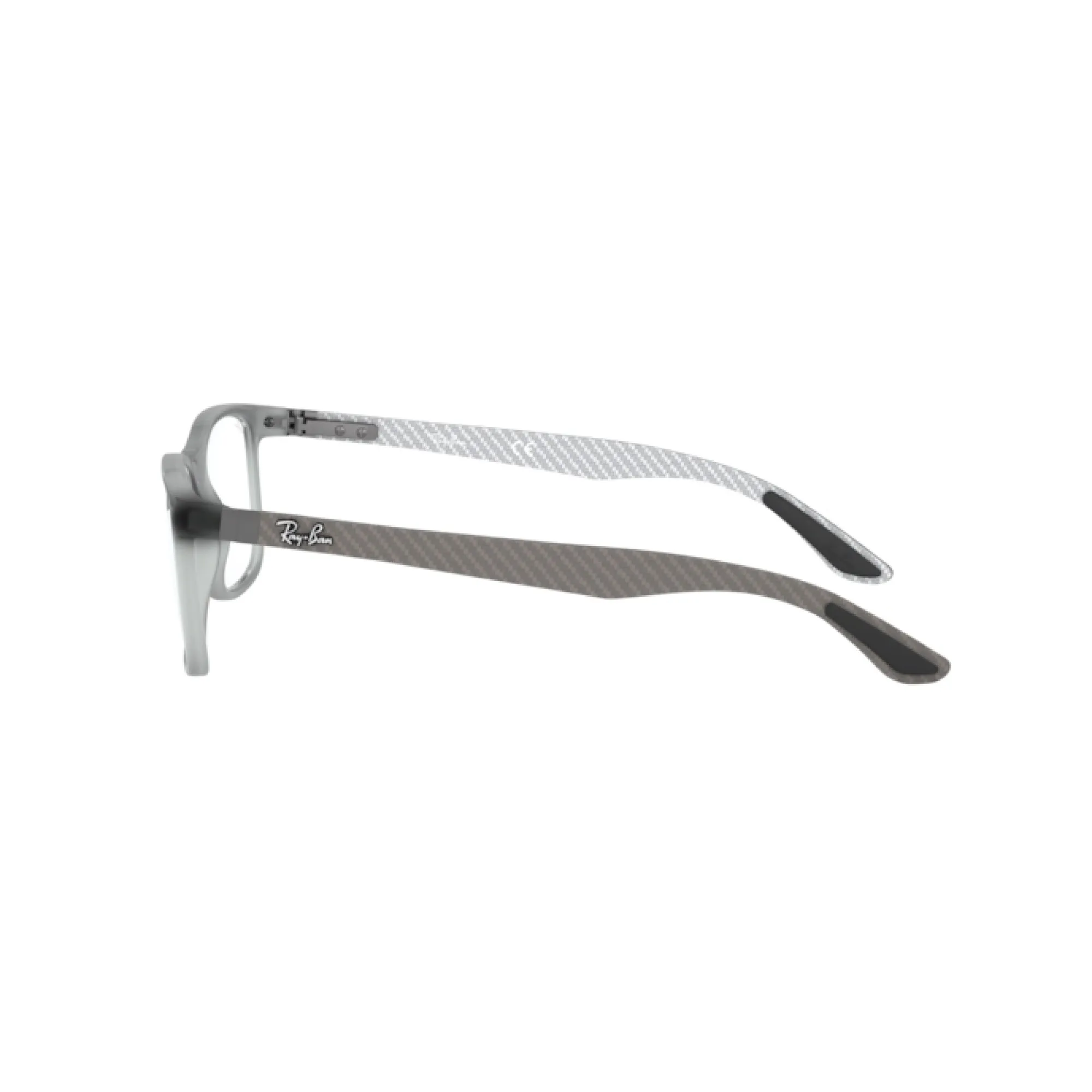   Ray-Ban RX 8903 - 5244 Grigio Opaco Trasparente | Occhiale Da Vista Uomo 