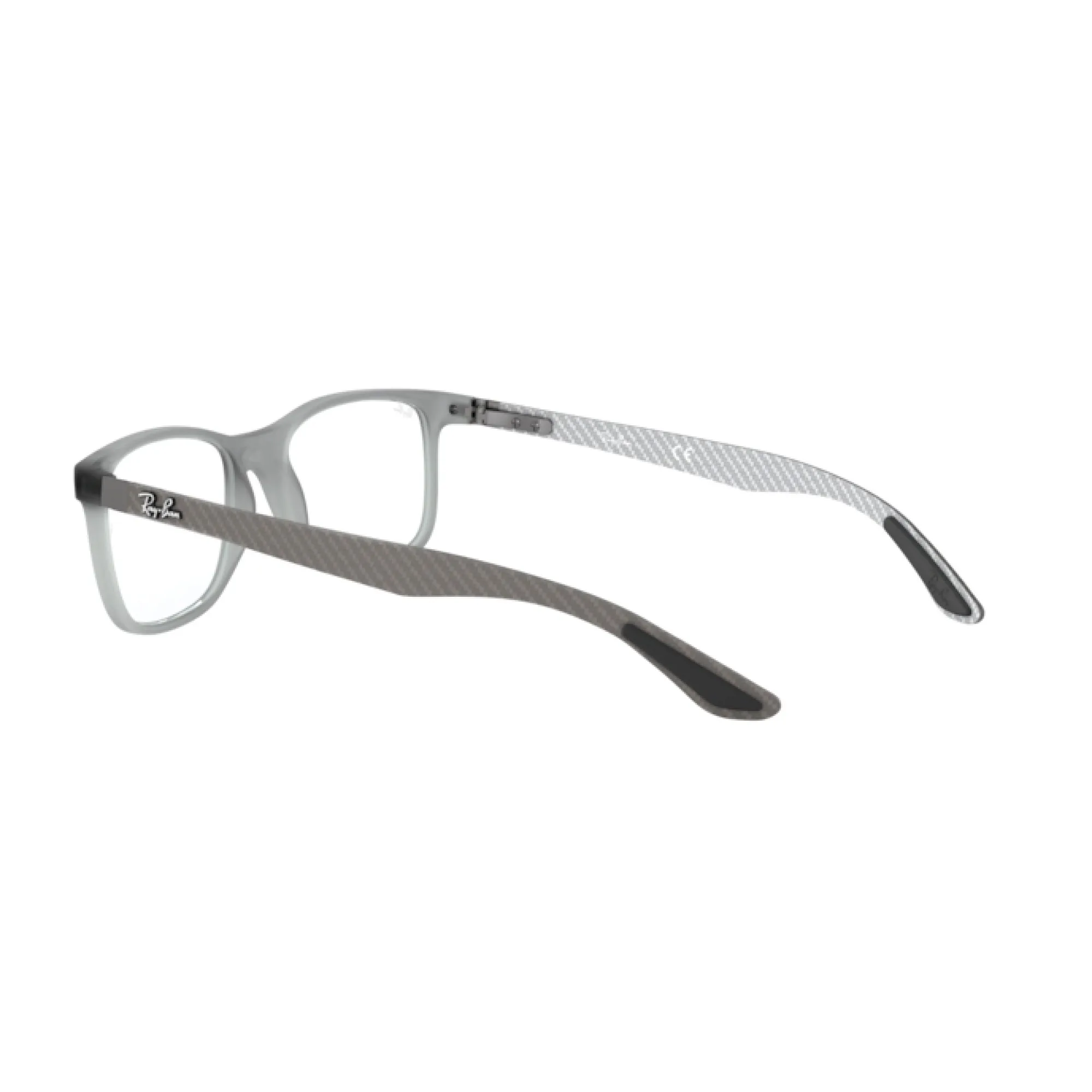   Ray-Ban RX 8903 - 5244 Grigio Opaco Trasparente | Occhiale Da Vista Uomo 