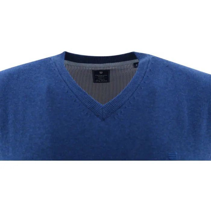 Redmond spencer 100% cotone Blu