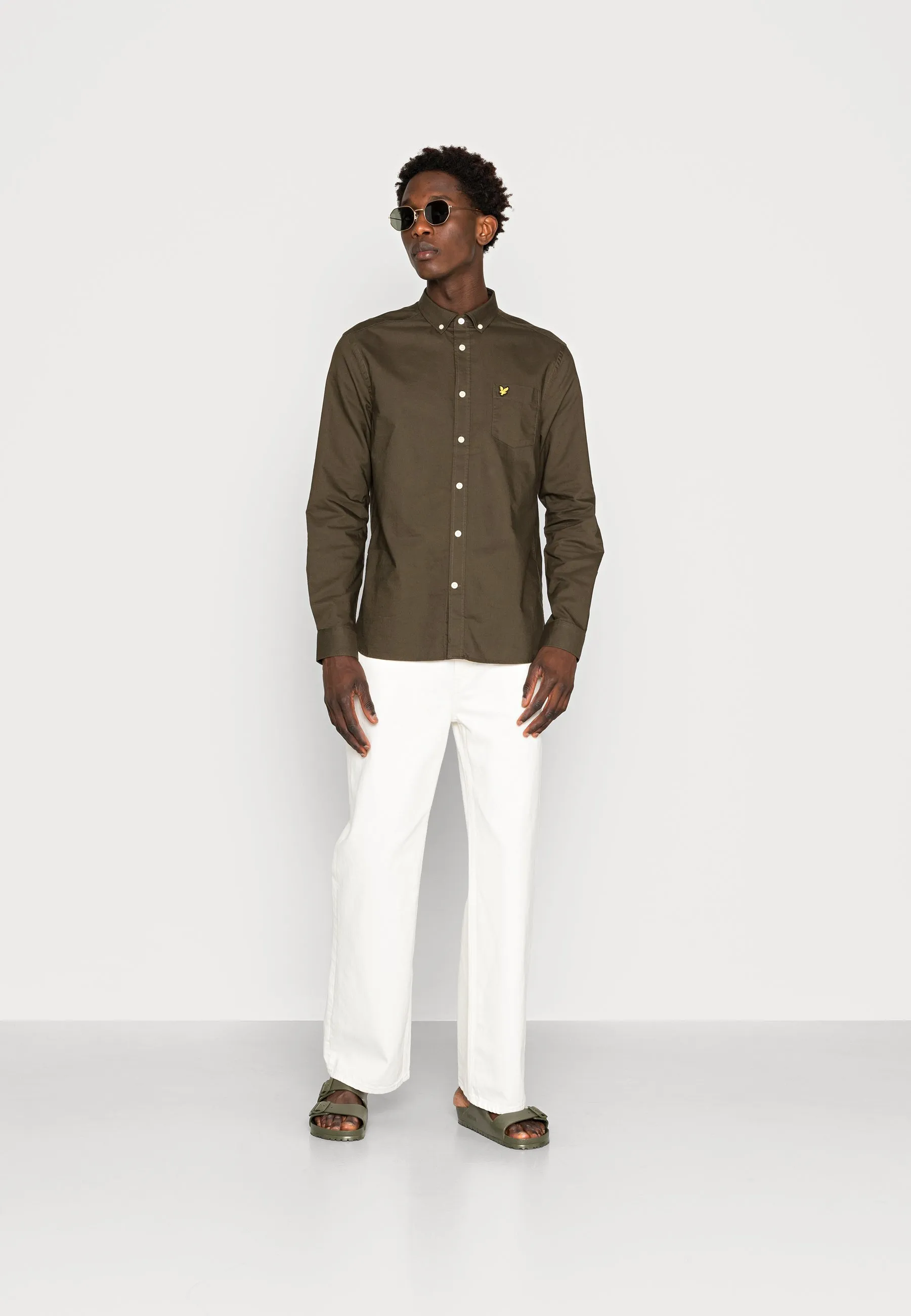 REGULAR FIT LIGHT WEIGHT OXFORD - Camicia