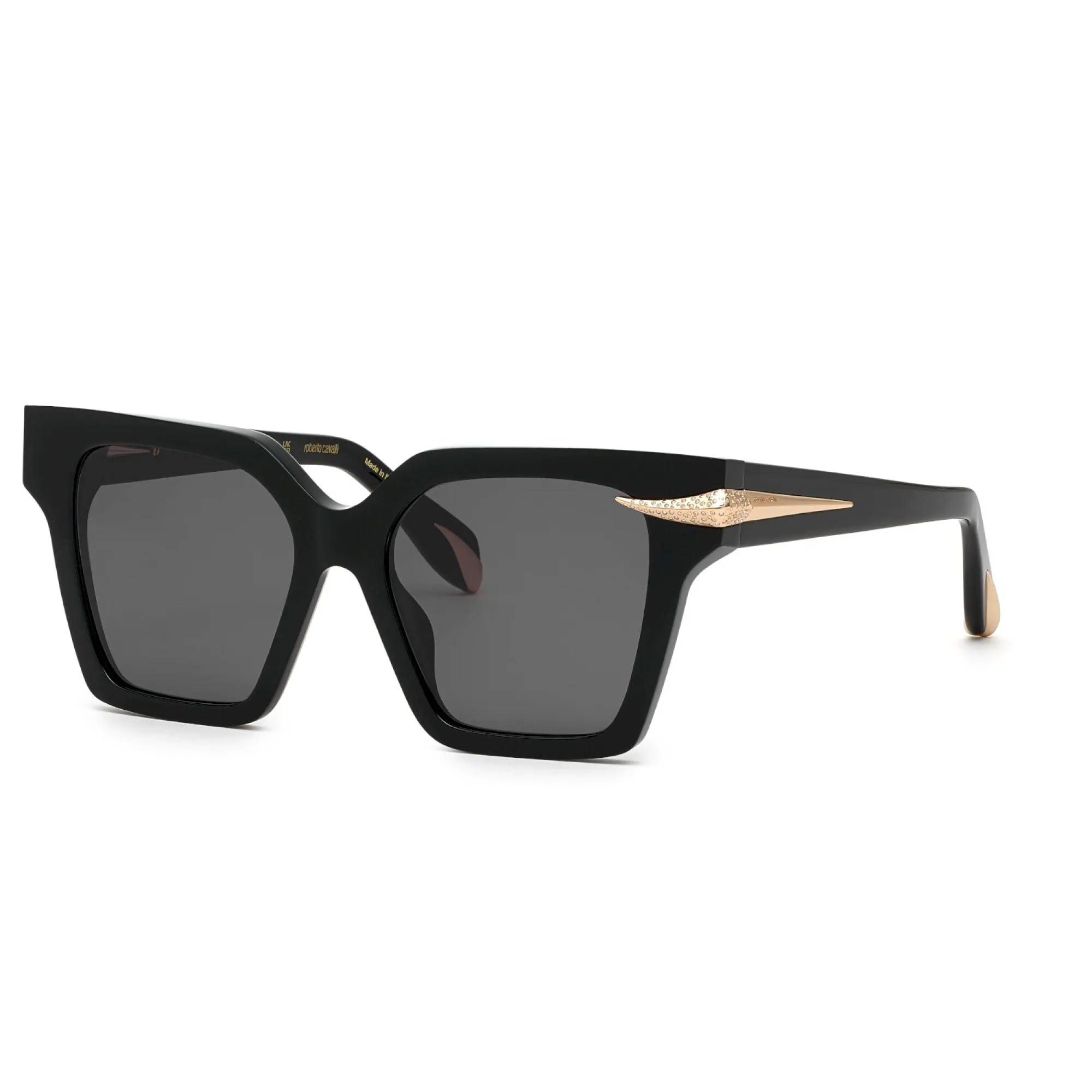   Roberto Cavalli SRC002S - 700Y Nero Lucido | Occhiale Da Sole Unisex 