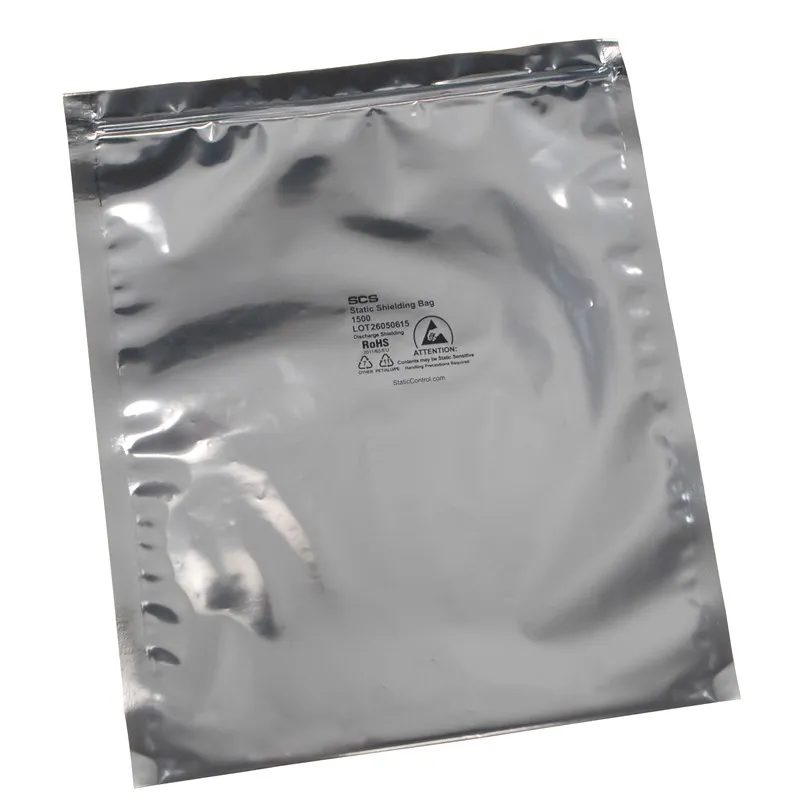 Sacchetto antistatico SCS 305mm x 255mm, col. Argento, 100 pz.