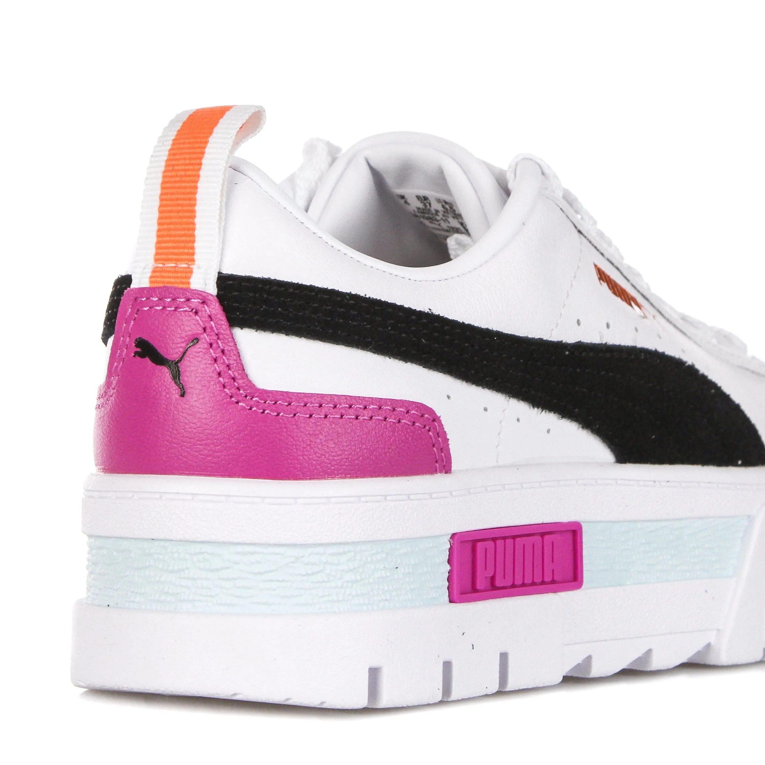 Scarpa Bassa Donna Mayze Lth White/black/deep Apricot