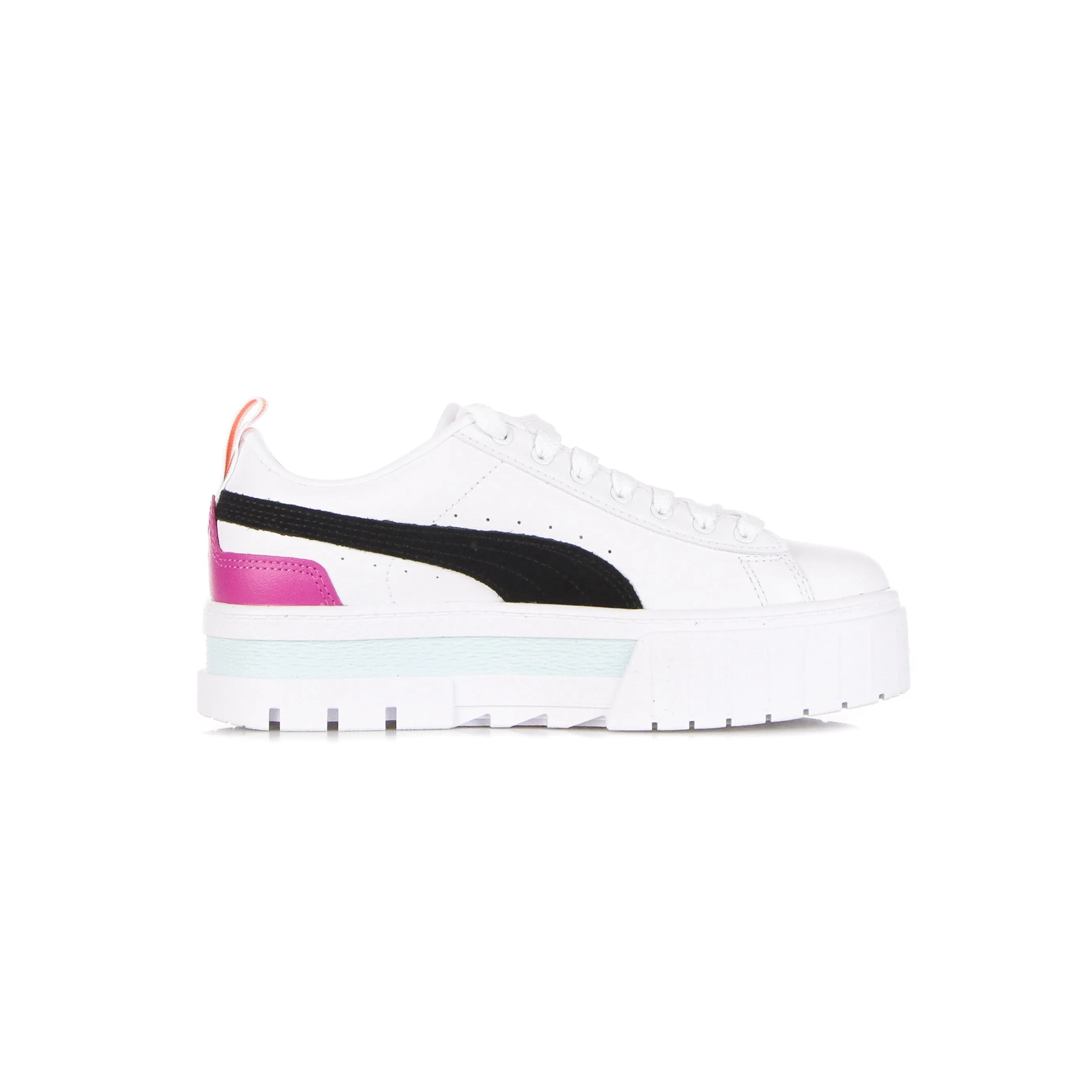Scarpa Bassa Donna Mayze Lth White/black/deep Apricot
