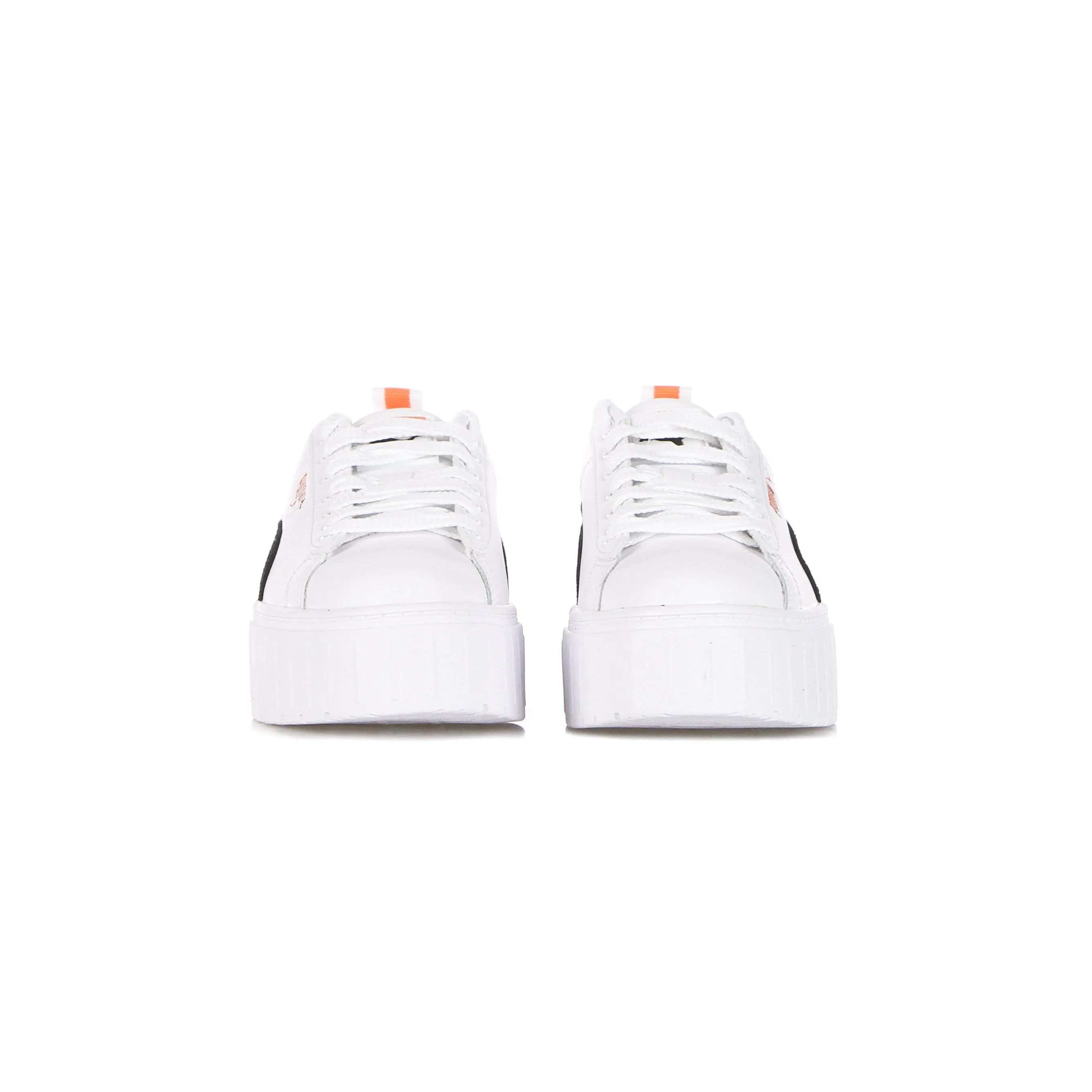 Scarpa Bassa Donna Mayze Lth White/black/deep Apricot