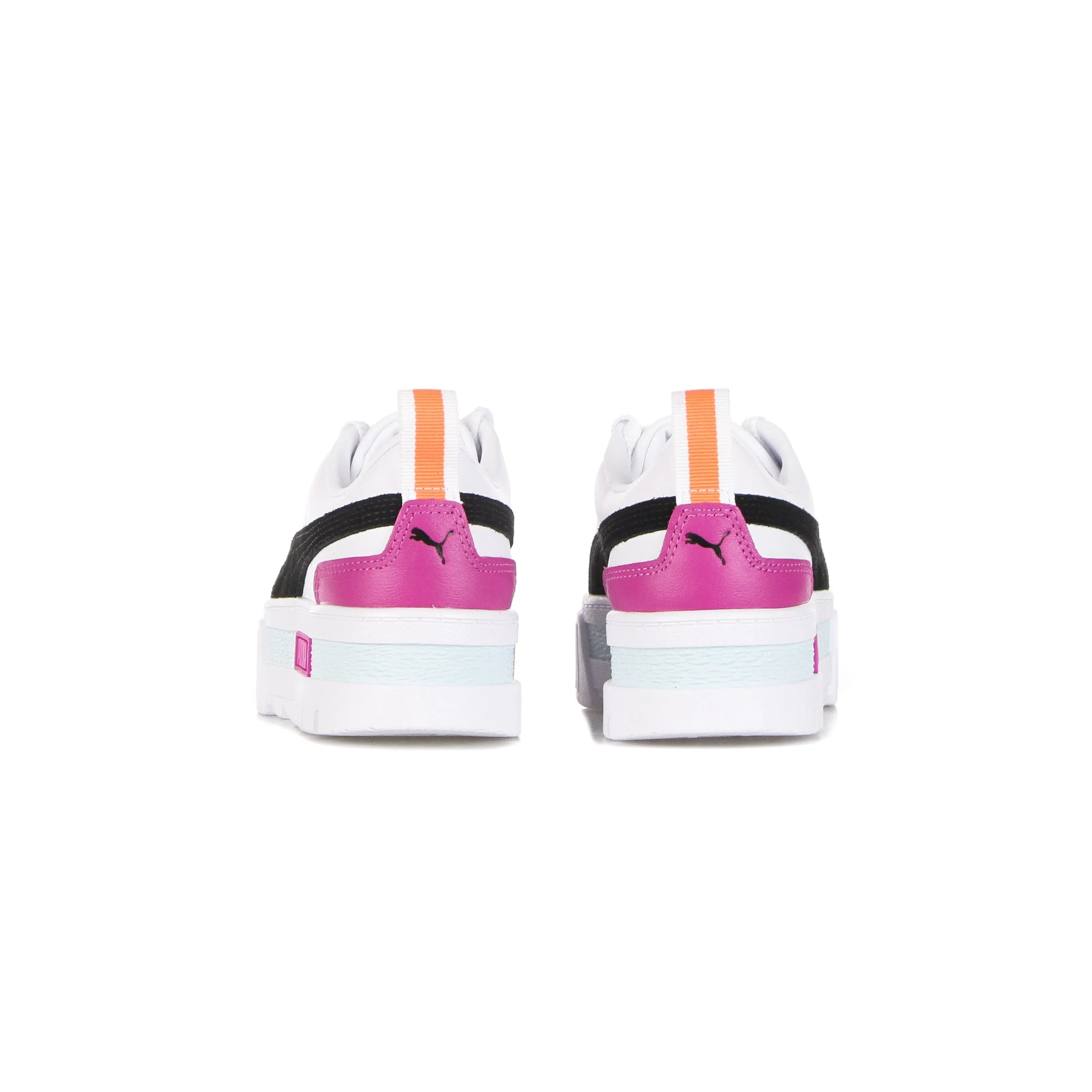 Scarpa Bassa Donna Mayze Lth White/black/deep Apricot