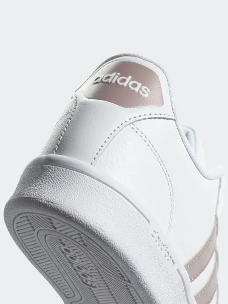 SCARPE ADIDAS CF ADVANTAGE BIANCO ROSA