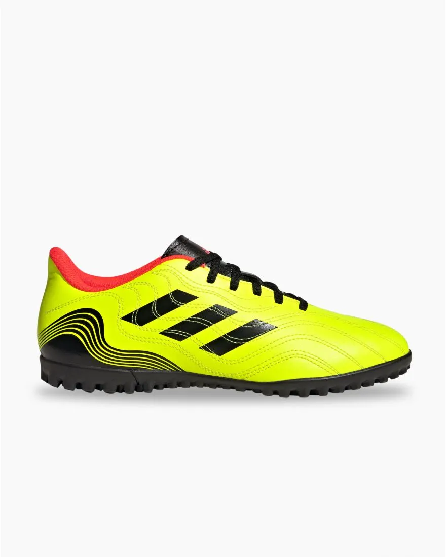 SCARPE CALCETTO COPA SENSE 4 TF J GIALLO FLUO