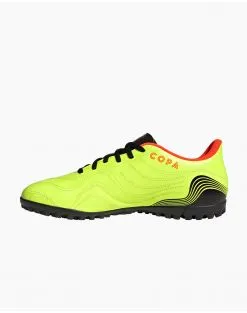 SCARPE CALCETTO COPA SENSE 4 TF J GIALLO FLUO