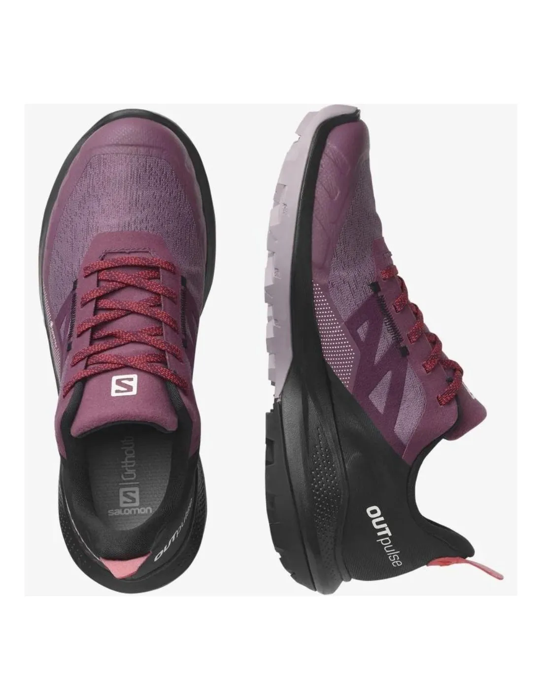 Scarpe da escursionismo Salomon Outpulse Gtx W Tulipwood / Nero