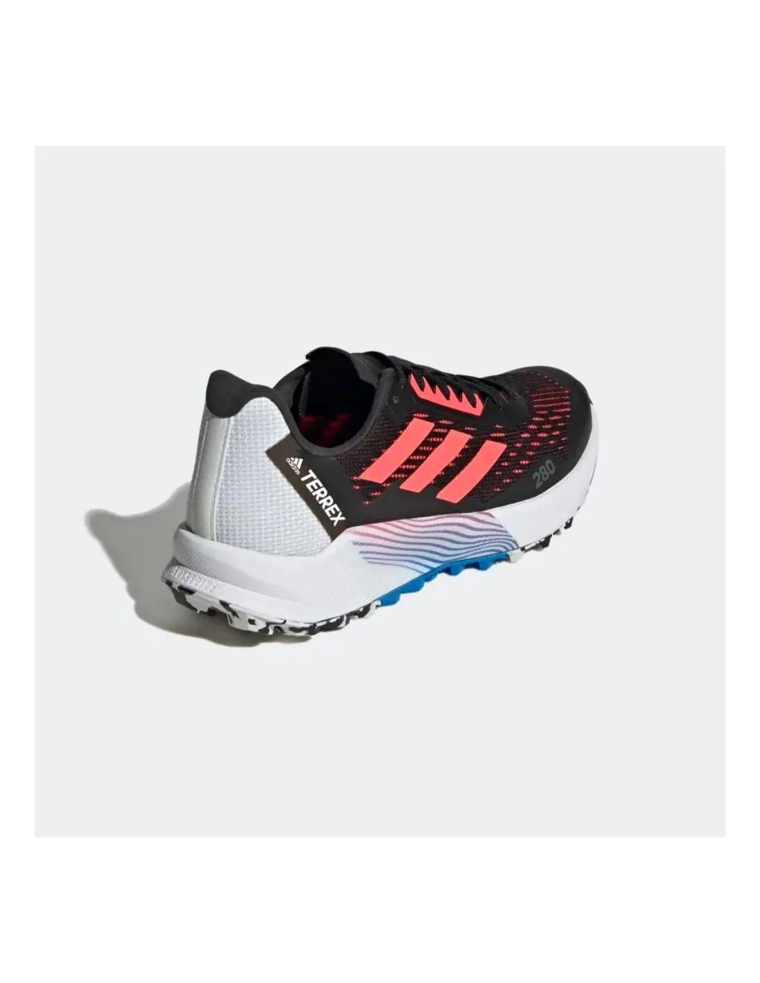 Scarpe da trail running Adidas Terrex Agravic Flow 2 Nero / Rosso