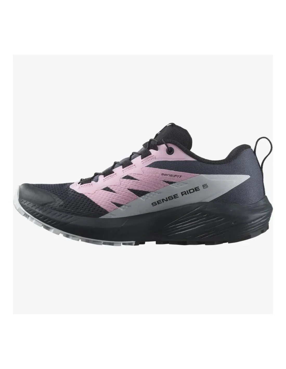 Scarpe da trail Salomon Sense Ride 5 W India Ink / Bustina lilla
