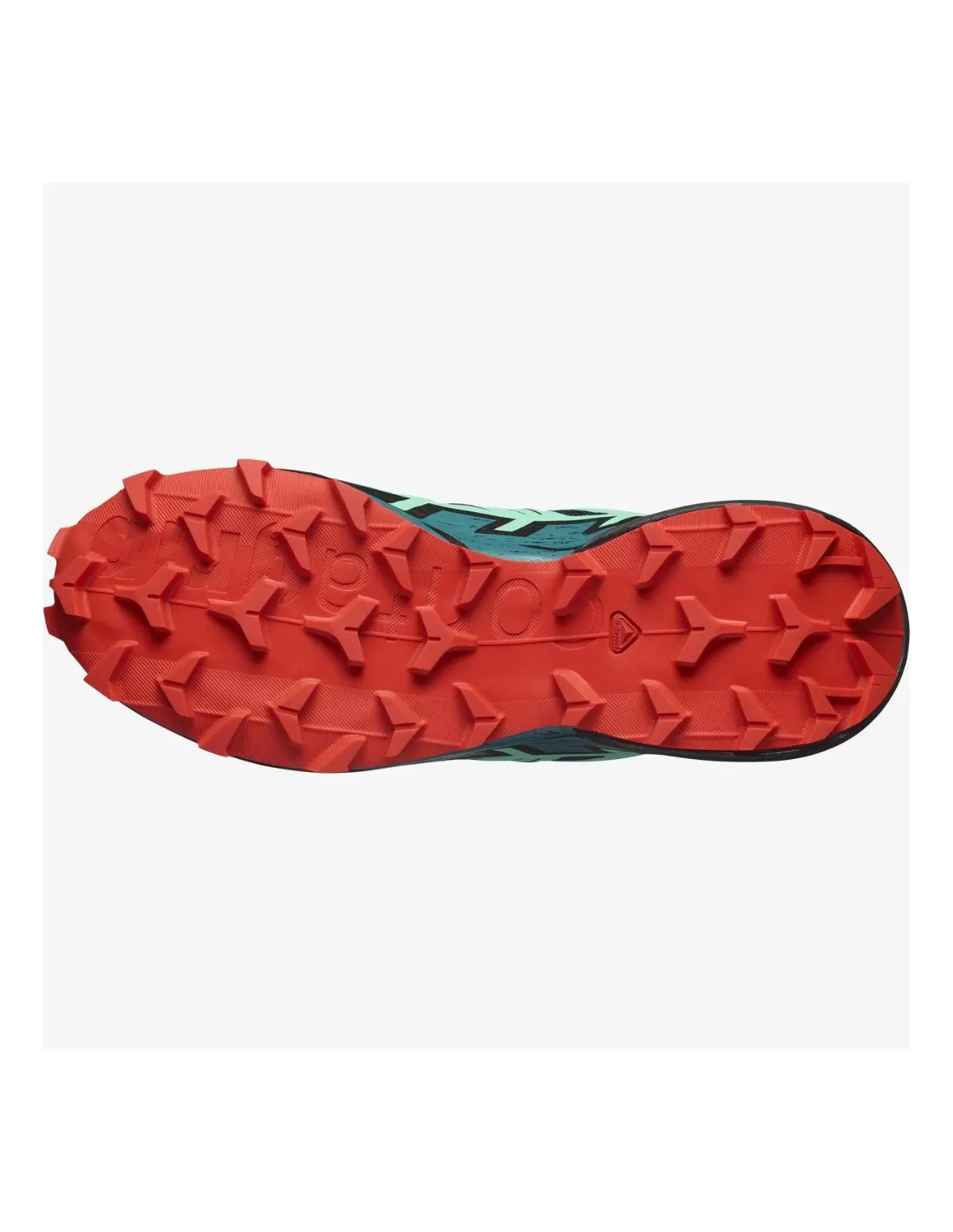 Scarpe da trail Salomon Speedcross 6 W Nere / Biscay Green / Fiery Red