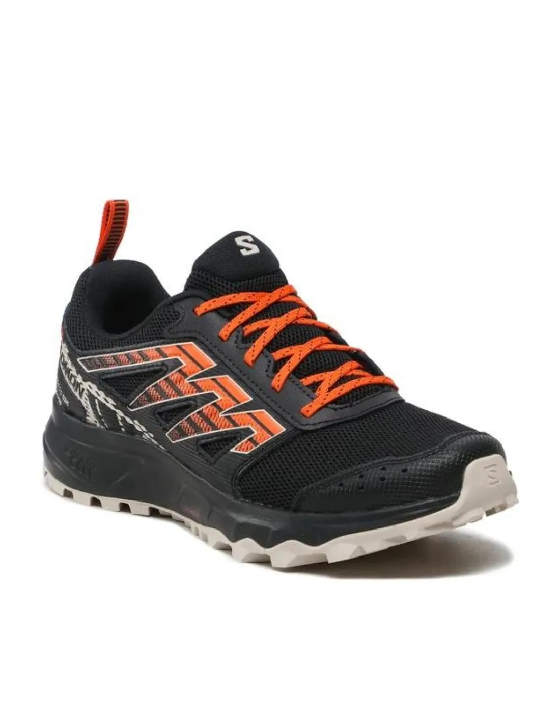 Scarpe da trail Salomon Wander Black / Rainy Day / Scarlet Ibis
