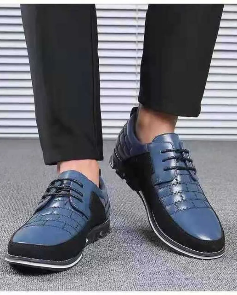 Scarpe in pelle Mocassini casual da uomo daffari Comodi slip on scarpe sportive allaperto Scarpe da passeggio piatte maschili