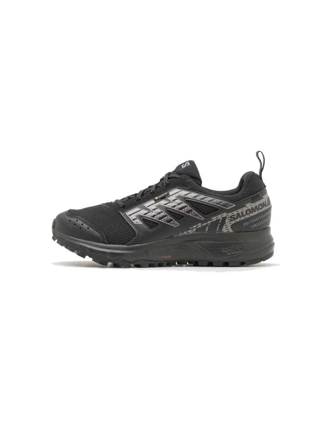Scarpe Trail Salomon Wander Gtx Nere/Peltro/Grigio Gelo