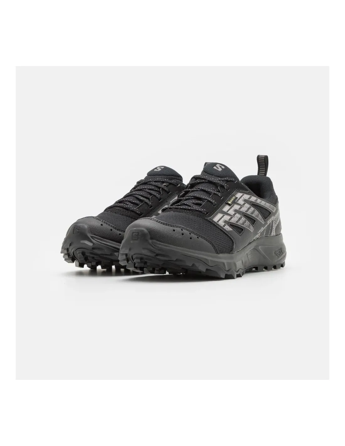Scarpe Trail Salomon Wander Gtx Nere/Peltro/Grigio Gelo