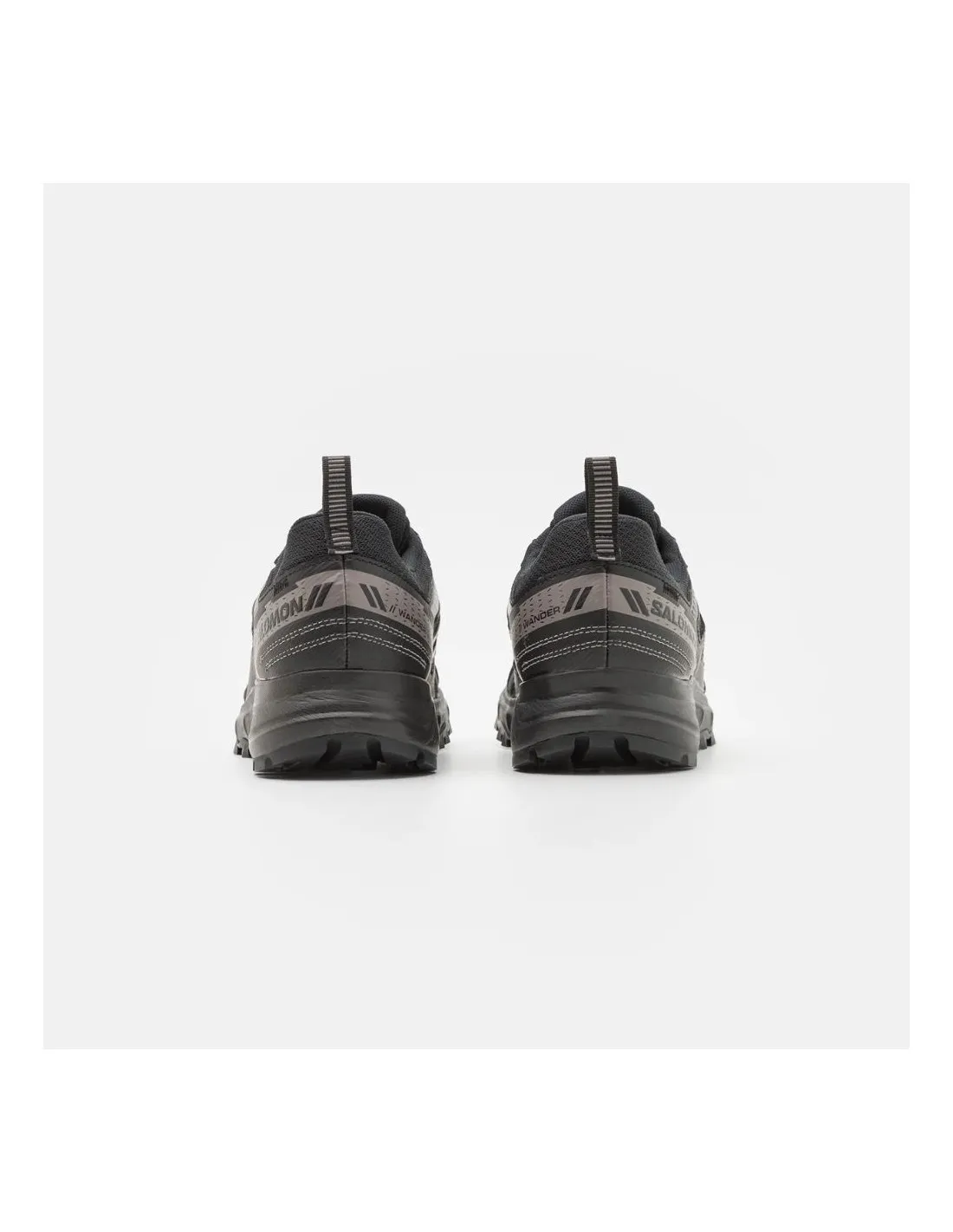 Scarpe Trail Salomon Wander Gtx Nere/Peltro/Grigio Gelo