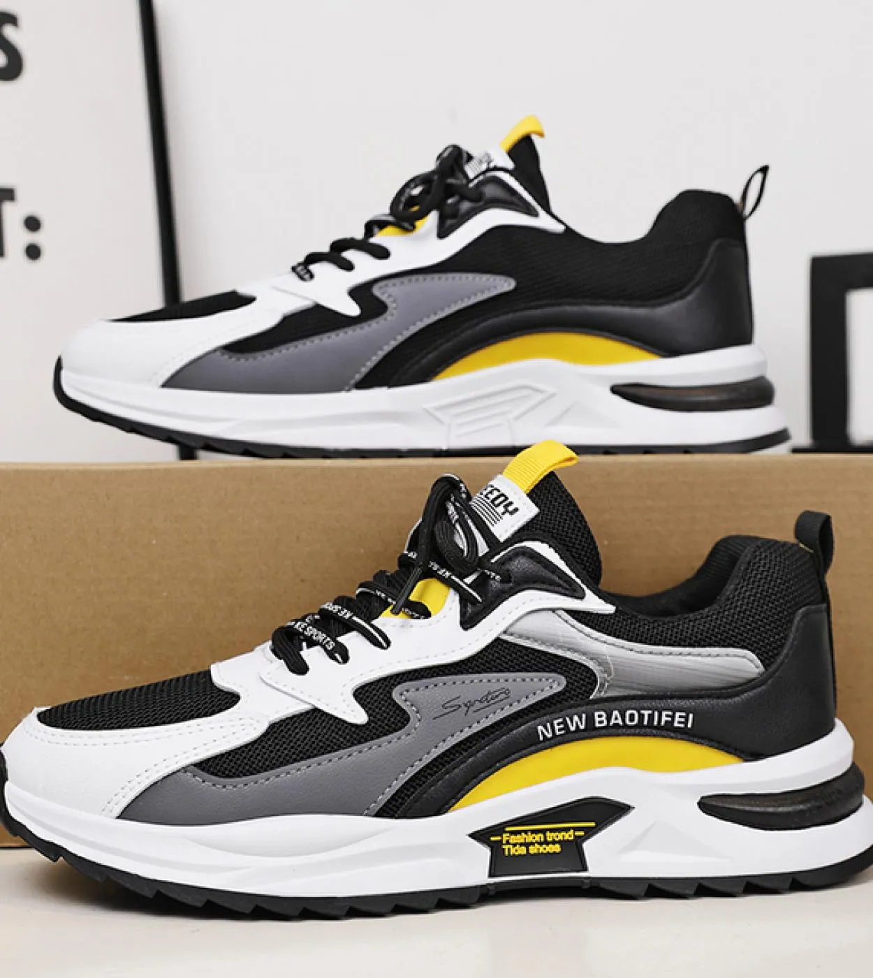 Scarpe Uomo Sneakers Uomo Casual Uomo Scarpe Tenis Scarpe di lusso Trainer Race Scarpe traspiranti Moda Mocassini Running Sho