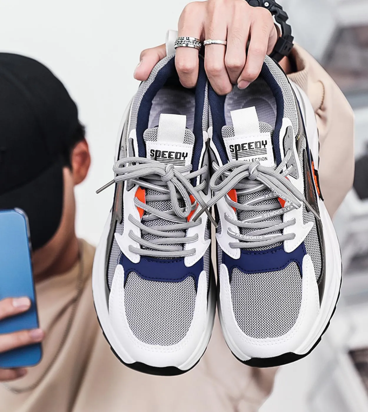 Scarpe Uomo Sneakers Uomo Casual Uomo Scarpe Tenis Scarpe di lusso Trainer Race Scarpe traspiranti Moda Mocassini Running Sho