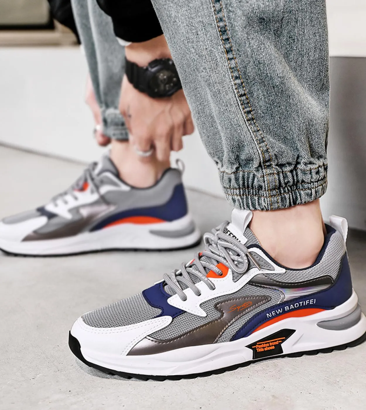 Scarpe Uomo Sneakers Uomo Casual Uomo Scarpe Tenis Scarpe di lusso Trainer Race Scarpe traspiranti Moda Mocassini Running Sho