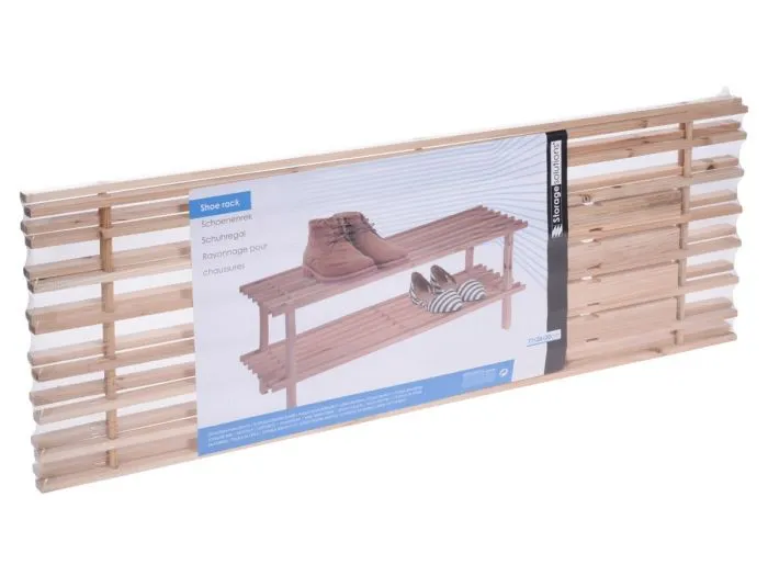 Scarpiera in legno