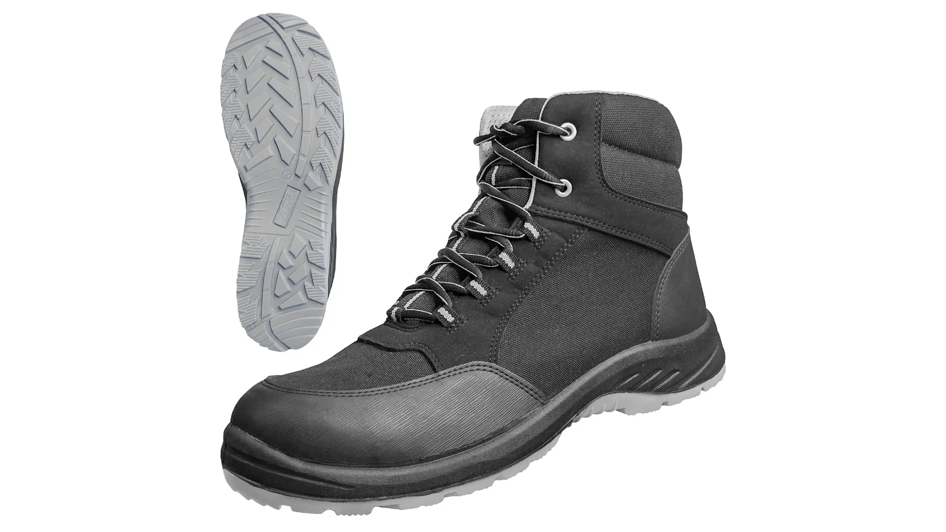 Scarponcino antinfortunistico NITRAS SAFETY da  Unisex tg. 43, col. Nero, ESD
