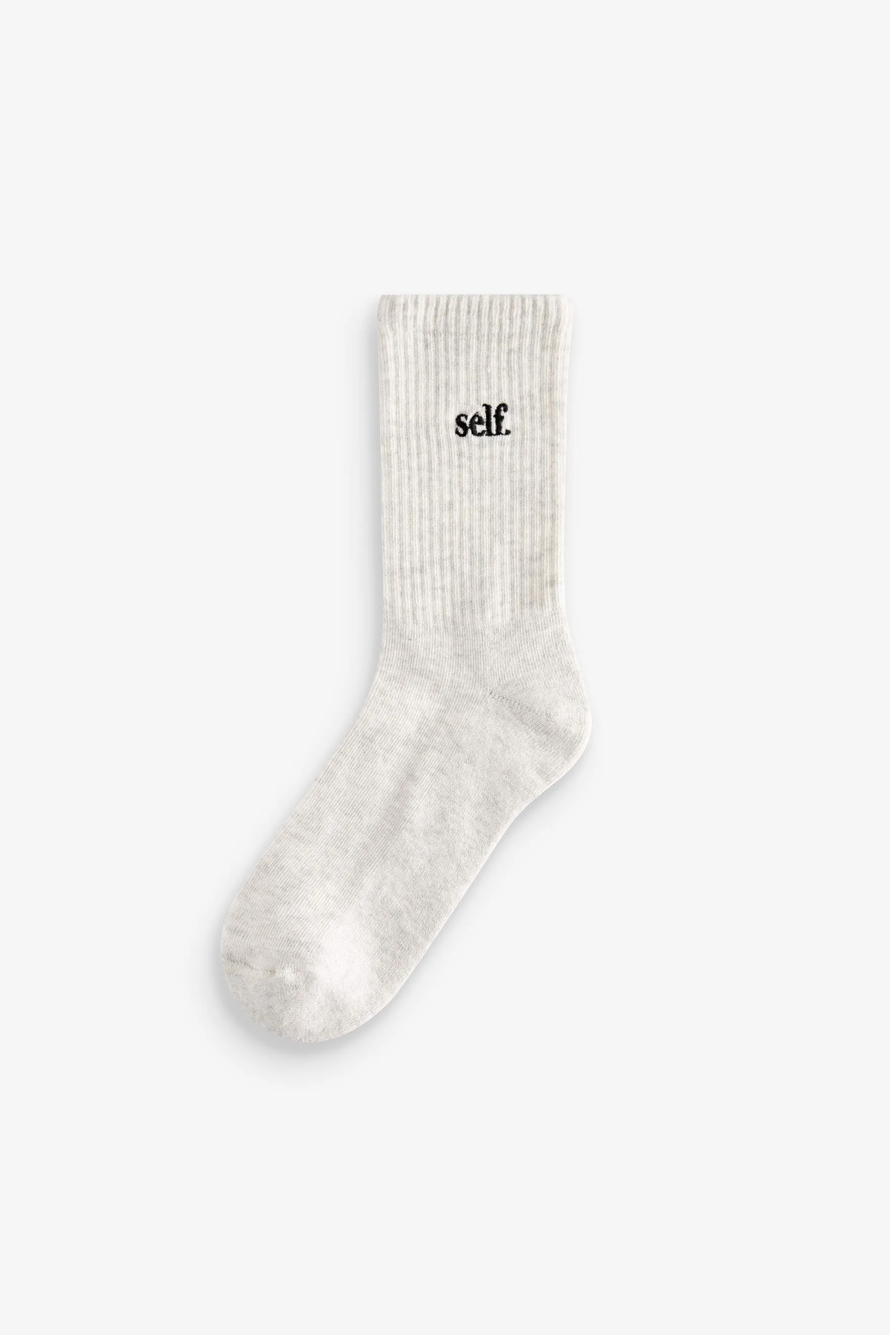 self. Cushion Sole Lounge Ankle Socks 3 Pack    