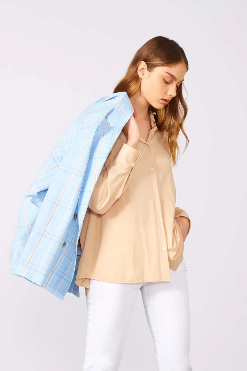 SEMICOUTURE   Giacca check cotone