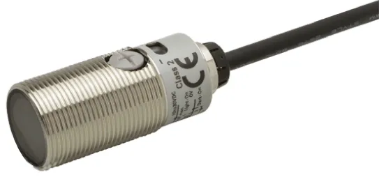 Sensore fotoelettrico Cilindrico Omron, , rilevamento 100 mm → 2 m., uscita PNP
