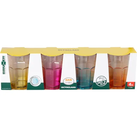 Set Bicchieri Brunner Octoglass