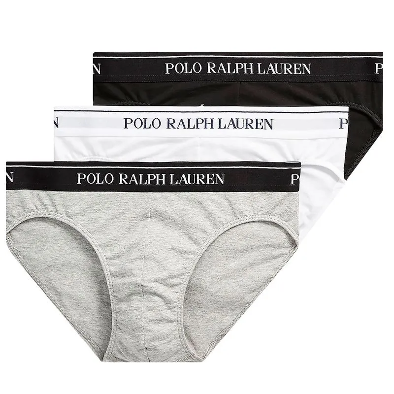 Set di slip colorati in cotone stretch 