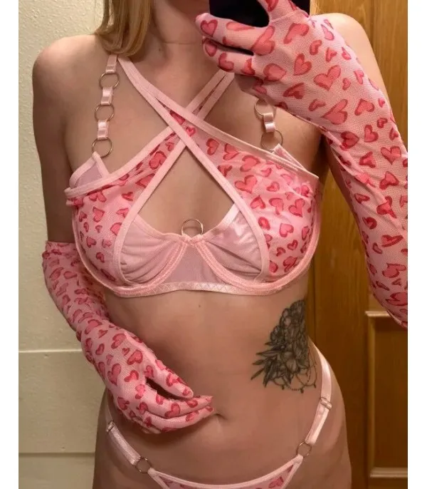 Set intimo pinkleopardky