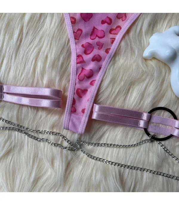 Set intimo pinkleopardky