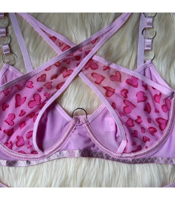 Set intimo pinkleopardky