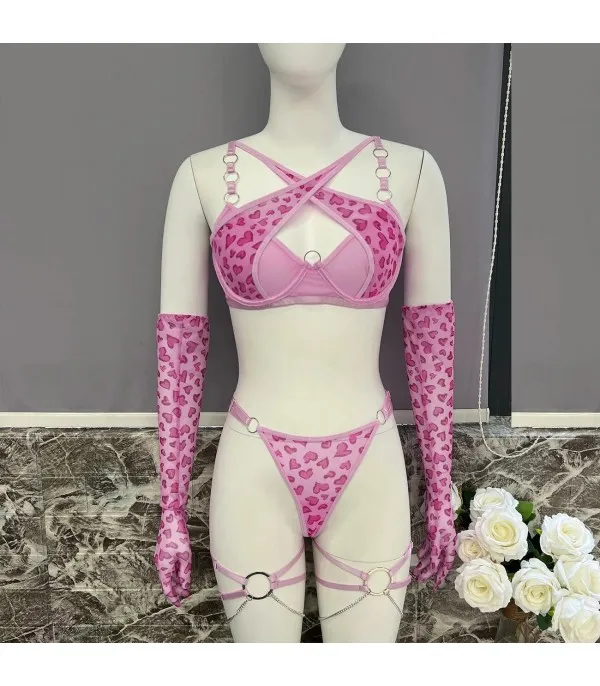 Set intimo pinkleopardky