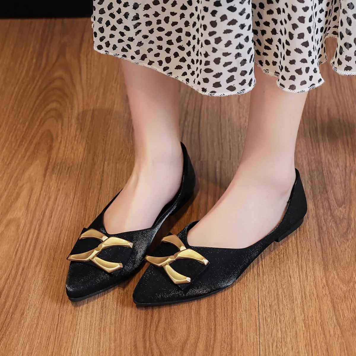 Signore carino punta rotonda 2022 moda modello scozzese primavera scarpe basse moda donna dolce estate mocassini piatti scarpe p