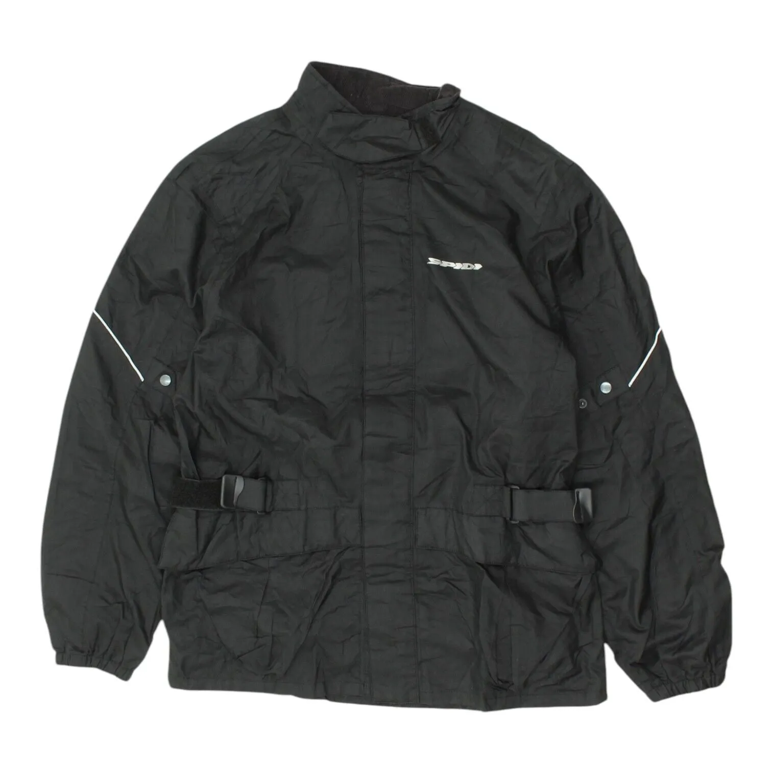 Spidi Mens Black Motorcycle Jacket | Vintage Motorbike Clothing Biker VTG