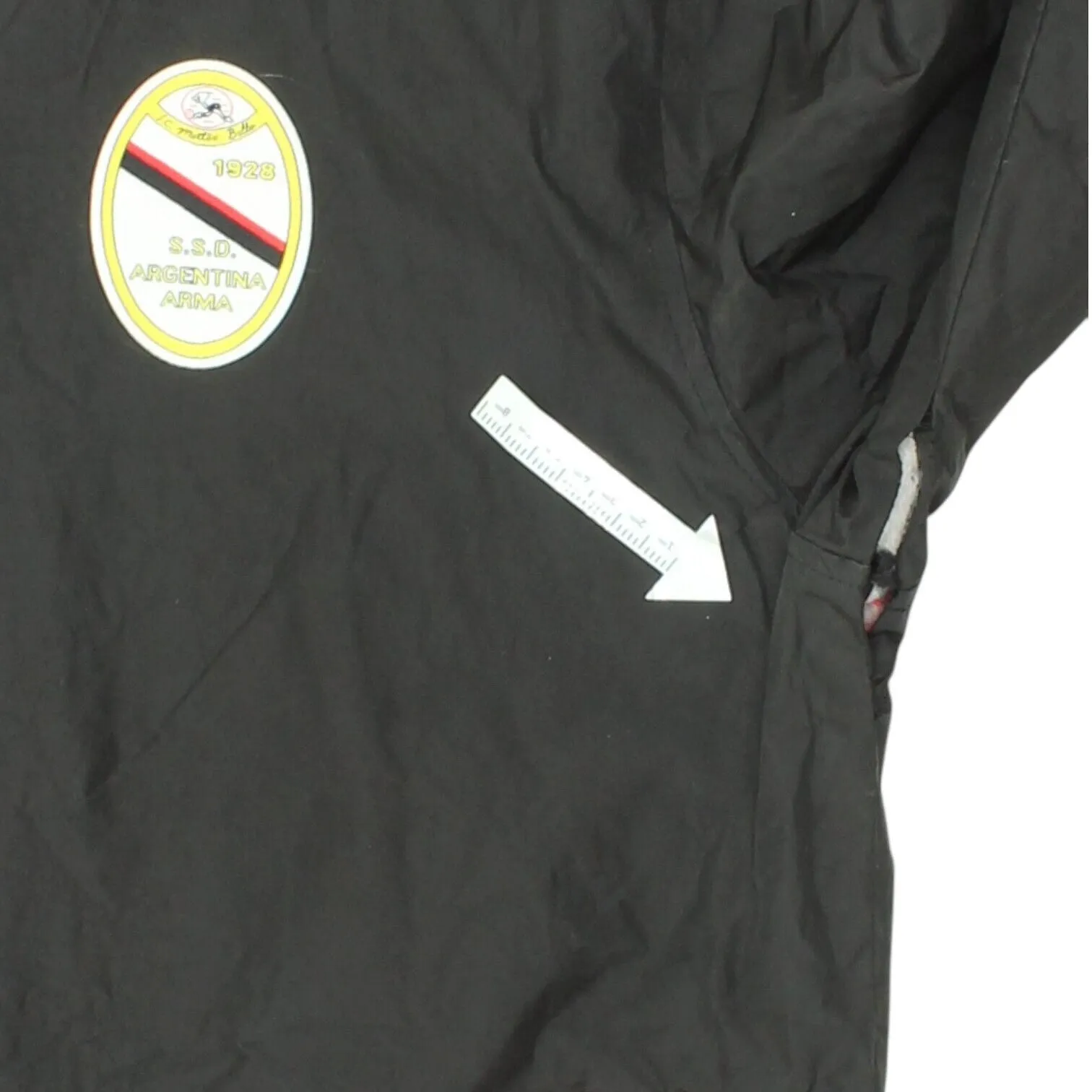 SSD Argentina Arma Mens Fleece Lined Kappa Jacket | Vintage Italian Football