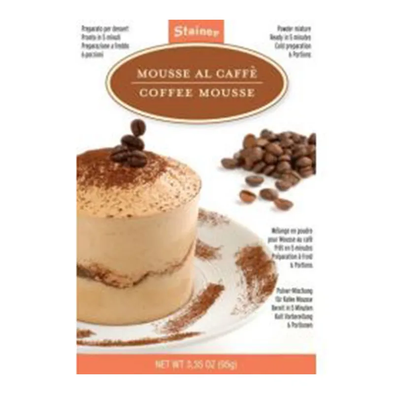 Stainer Cioccolato 10 Confezioni Preparato Mousse al caffè
