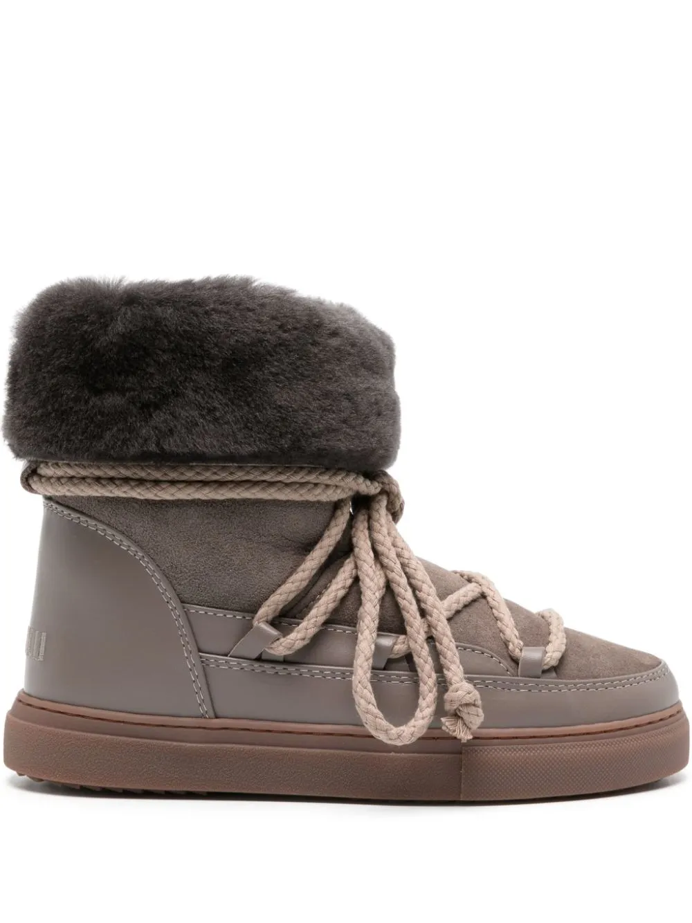 Stivaletti allacciati Classic High in beige - donna