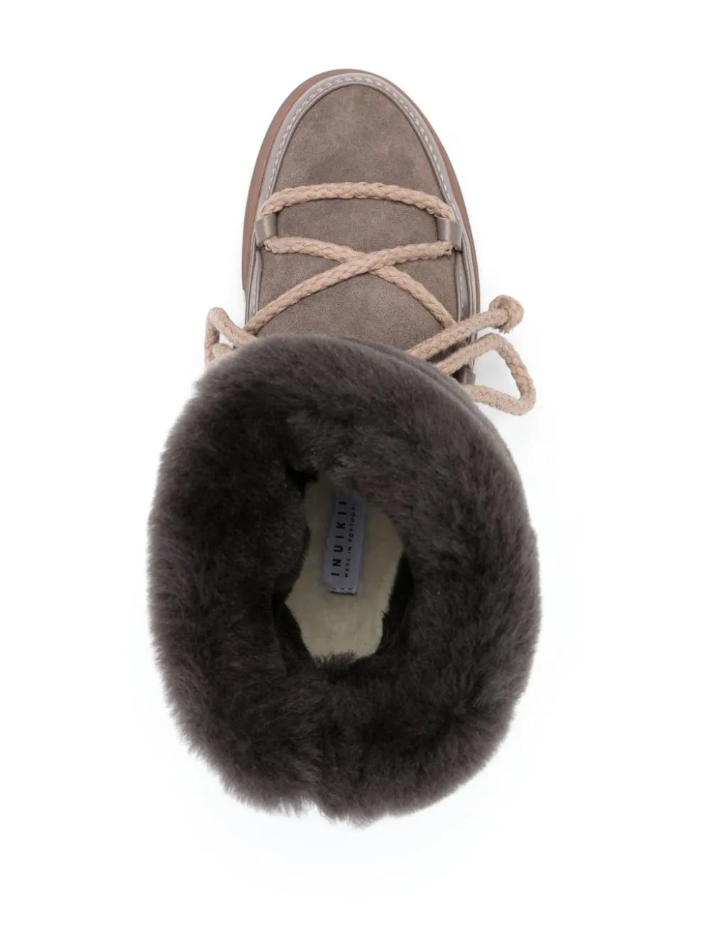 Stivaletti allacciati Classic High in beige - donna